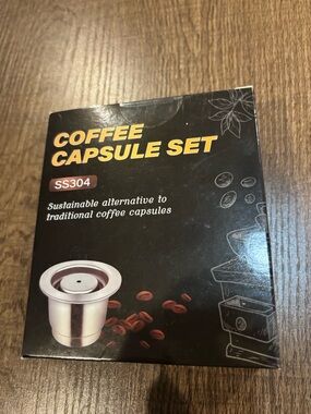 Reusable Coffee Pods Stainless Steel Capsule for Nespresso Original Line 1 Pack